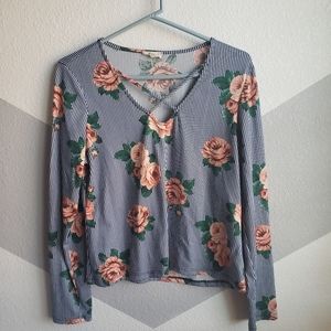 Ultra Flirt floral top
